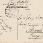 Finland - Kuopio Rathaus Marktplatz bilds. frankierte AK n. Starnberg 1914
