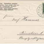 Bayern - Prinzregent Luitpold 90. Geburtstag Briefmarken-Passepartout-AK 10.3.11