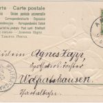 Glückwunsch - Ostern Hase Küken Henne Eier farb. Prägekarte Amberg 1905