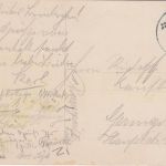 Jux/Humor - Hüttenjagd Jäger Plumpsklo Hunde farb. Thiele-AK Rehau 1911
