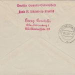 DR - Tag der Briefmarke SST Berlin SO16 7.1.39 Einschreibebrief n. Heidenau
