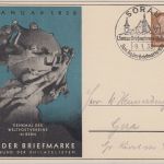 DR - Tag der Briefmarke1938 Privatganzsache + SST Sorau Ausstellung