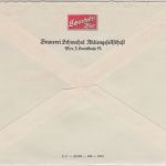 Österreich - Brauerei Schwechat 150 Gr. AFS Brief Wien 40 - Linz 1956