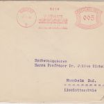 DR - Vereinigte Weingutbesitzer 5 Pfg. AFS Drucksache Koblenz - Mannheim 1930