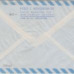Argentinien - 5x0,10 A. Weinlesefest Luftpostbrief i.d. SCHWEIZ San Carlos 1986