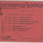 DR - Schlossbrauerei Schöneberg 2 Pfg. Germania Privatganzsache 1900