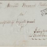 Württemberg/Schweiz - Tettnang 21. Sept 1843 Dienstbrief n. Burgdorf