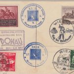 DR - Tag der Briefmarke 1940 SST Wien Sonderkarte Werbeausstellung 1936