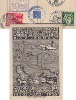 DR - Tag der Briefmarke 1940 SST Wien Sonderkarte Werbeausstellung 1936