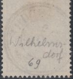 Württemberg/DR - Wilhelmsdorf 19/7 03 Dkr. fast zentrisch a. 3 Pfg. Germania