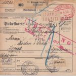 DR - Wangen (Allgäu) Gebühr bezahlt Selbstbucher Paketkarte n. JUGOSLAWIEN 1937