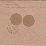 All.Bes. - Ravensburg 9.7.47 Gebühr bezhalt Ra2 Einschreibebrief n. Ebingen