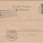 DR - Hexentanzplatz Postbriefkasten Ra2 sw-Mehrbildlitho Thale - Uslar 1897