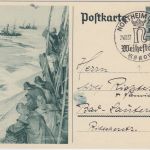 DR - Northeim (Han) Weihestätte NSKOV 24.12.37 SST 6 Pfg. Sonderganzsache