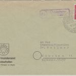 BRD - (14b) Christazhofen ü. Leutkirch Landpost-Ra2 Brief n. München 1960