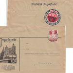 DR - Deutsch ist die Saar 13. Jan 1935 Propagandavignette Brief Ingolstadt 1934