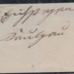 Württemberg - Altshausen 22/3 K1 3 Kr. Ziffer/Oval Pracht-Briefstück