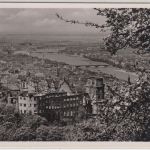 BRD - Deine Stimme hat Gewicht Masch.werbestempel Karte Heidelberg - Metten 1953