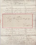 Bayern - Ulm 1806 Botenbrief mit Inhalt n. Kempten