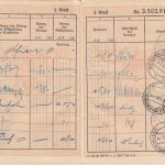 DR - Ulm Postsparkassenbuch ausgestellt 23.10.40 m. Rückzahlungsscheinen