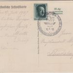 DR - Tag der Deutschen Kunst 1938 amtl. Festpostkarte SST München + Frankatur !!