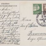 DR - Tag der Deutschen Kunst 1938 amtl. Festpostkarte SST München