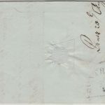 Bayern - Nellenbruck 19/8 HKS Portobrief Balzheim (Württemberg !) Sonthofen 1847