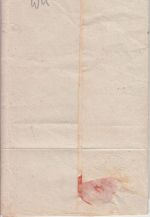Württemberg - v. Ochsenhausen L1 Dienstbrief n. Oberholzheim 1843