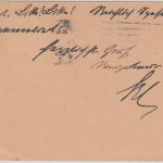 Bayern - 15 Pfg. Hupp/Freistaat Ganszache + 5 Pfg. Wappen n. SCHWEDEN 17.4.20