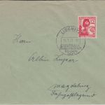 DR - Liegnitz Schlesisches Mannschießfest SST Brief n. Magdeburg 1937