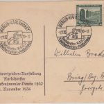 DR - Berlin-Karlshorst 3. PWZ-Ausstellung SST Sonderkarte n. Brieg 1936