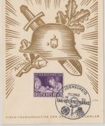 DR - Tag der Briefmarke 1942 Schmuckkarte/Ersttag SST Lüdenscheid 11.1.42