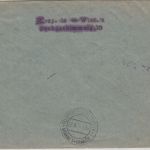 Österreich - Flugpost Wien-Krakau 21.5.18 Luftpostbrief Satzfrankatur