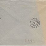 DR - 3x10 Pfg. Germania o.Wz. Einschreibebrief Technitz - Döbeln 1902