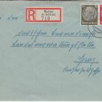 DR - Matrei (Osttirol) Einschreibebrief n. Graz 1941
