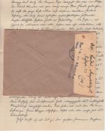 DR - Zurück an Absender! Neue Anschrift abwarten! L2 Feldpostbrief Magdeburg
