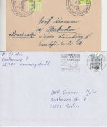 Tennis - 14 Belege (BRD, Österreich, USA, Liechtenstein, England) 1953/2004