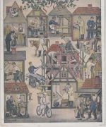 DR - Reichshandwerkertag 1936 farb. Sonderkarte SST Frankfurt a/M.