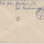 DDR - 50 Pfg. Ulbricht u.a. Eil-Einschreibebrief Glauchau - Frankfurt a/M 1963