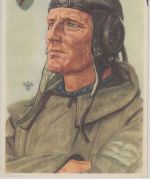 DR - Willrich-Karte "Stukaflieger" gelaufen/Feldpost Nr. 20175 n. Berlin 1940