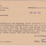 DDR - Berlin 1971 Postsache Zenstralamt f. Werbung n. Bernsdorf