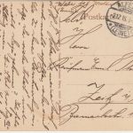 Niedersachsen - Alfeld Straßenansicht Buchhandlung sw-AK gelaufen/Feldpost 1918