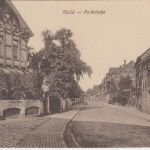 Niedersachsen - Alfeld Straßenansicht Perckstraße sw-AK ungelaufen ca. 1910