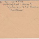DR - 25 Pfg. AH Zensurbrief/Fremdarbeiter n. FRANKREICH München 60 1943