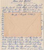 DR - Gröditz ü. Löbau Landpost-Ra2 Feldpostbrief (Italien/01235B) n Limbach 1943