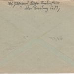 DR - Bieberstein ü. Freiberg 2 Landpost-Ra2 Feldpostbrief an Fp.Nr. 23330F