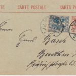 Abstimmung/Oberschlesien - 10 Pfg. Ganzsache+Zusatz Scharley - Beuthen 1920