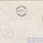 Schweden - 1,30 Kr. Gustaf de Laval Schiffspostbrief Zuleitung LH-Erstflug 1978