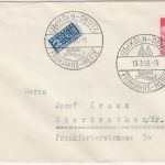 Bizone - (22c) Köln-Deutz 1950 Frühjahrs-Messe SST Brief n. Oberbrechen