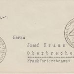 Bizone - (14b) Friedrichshafen Int. Bodenseemesse 1950 SST Drucksache
